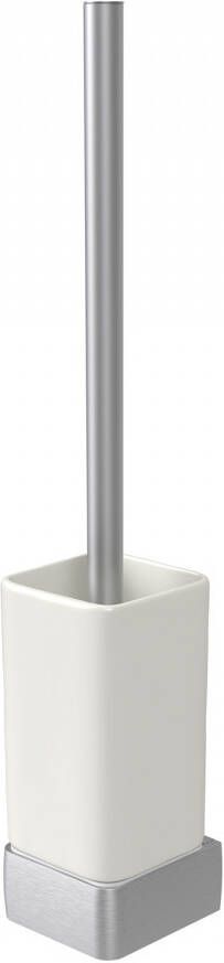 Haceka Aline Closetborstelgarnituur Aluminium Geborsteld Aluminium 1208582