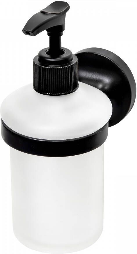 Haceka Aspen Zeepdispenser wandmodel mat zwart 1209516