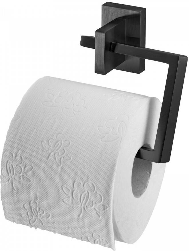 Haceka Edge Toiletrolhouder zonder klep grafiet gunmetal 1208802