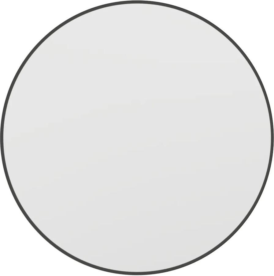 Haceka Deco ronde spiegel 60cm zwart mat