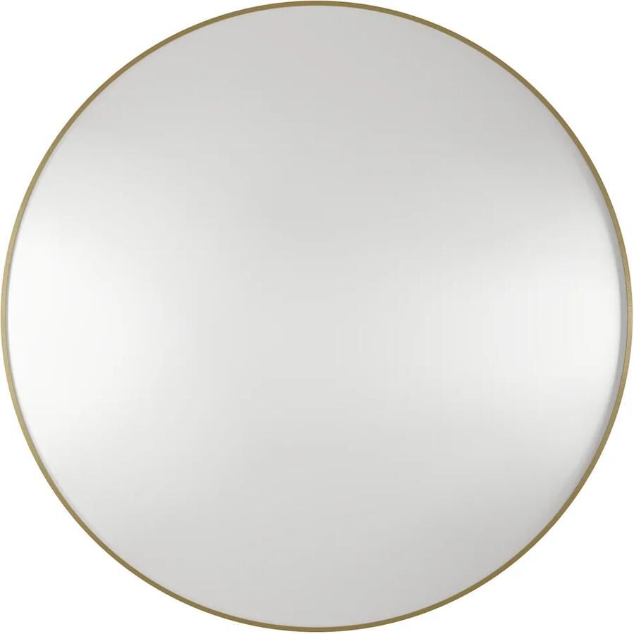 Haceka Deco ronde spiegel 80cm goud geborsteld