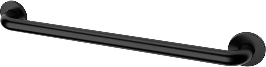 Haceka Kosmos Comfort Wall Grip Curved Matt Black 60cm