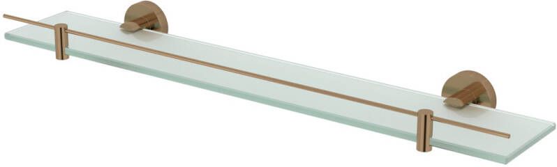 Haceka Kosmos Planchet 60x12cm glas geborsteld koper 2012694 - Foto 1