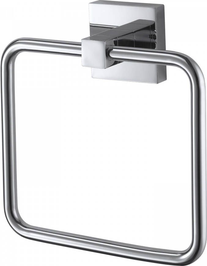 Haceka Mezzo Handdoekring 15 2x5 2x16 7 cm Chroom