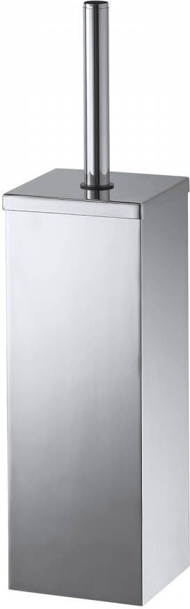 Haceka Mezzo Toiletborstelhouder wandmodel gesloten chroom 1208627