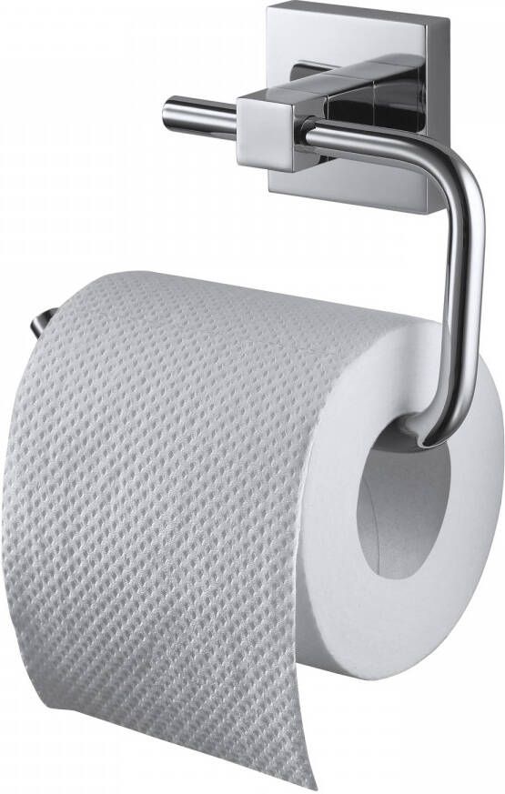 Haceka Mezzo toiletrolhouder zonder klep 14 2x5x10 7cm chroom