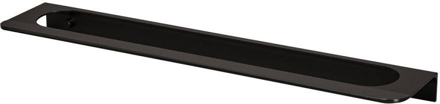 Haceka Redefine Enkele Handdoekhouder 50x3.2x9cm aluminium Mat Zwart 2010533