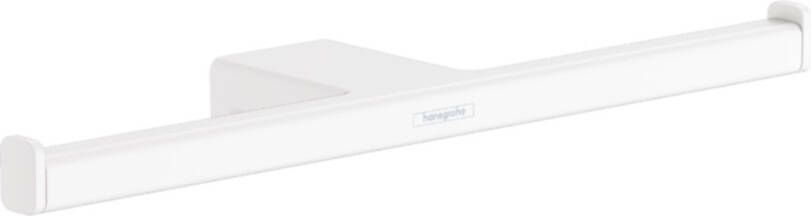 Hansgrohe AddStoris Closetrolhouder dubbel 30x7 8x3 7 cm Mat Wit