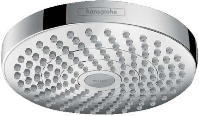 Hansgrohe Croma Select S hoofddouche S 180 2jet EcoSmart straalhoek verstelbaar chroom 26523000