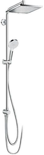 Hansgrohe Crometta E showerpipe 240 1jet EcoSmart 9 l min Reno chroom - Foto 1