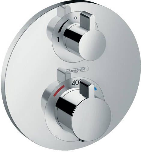 Hansgrohe Ecostat S afbouwdeel voor thermostaatkraan 1 functie chroom