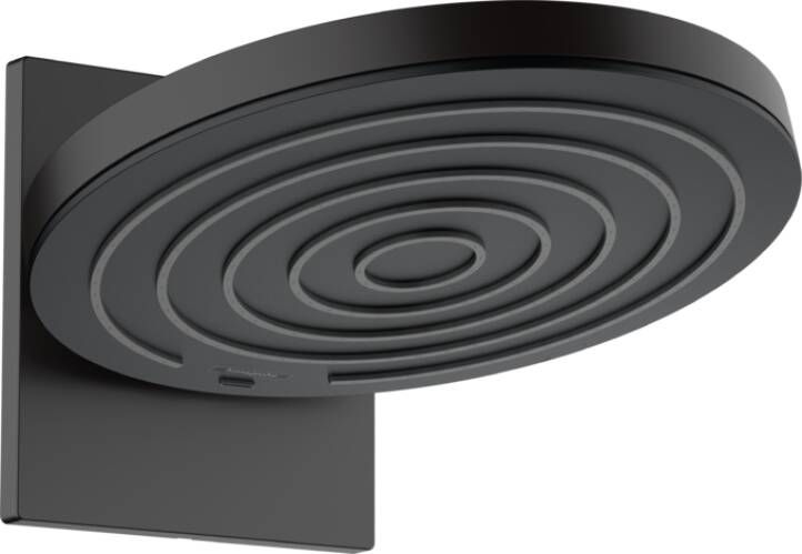 Hansgrohe Hoofddouche Pulsify S 260 2 Jets Wandaansluiting Mat Zwart