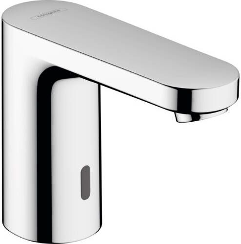 Hansgrohe Vernis Blend elektronische wastafelkraan koud water en batterij chroom