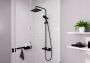 Hansgrohe Regendouche set Vernis Shape Showerpipe 230 1 Jet met Douchethermostaat Mat Zwart - Thumbnail 2