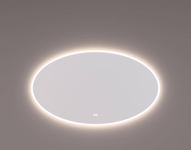HIPP design 13800 ovale spiegel 100x70cm met LED en spiegelverwarming