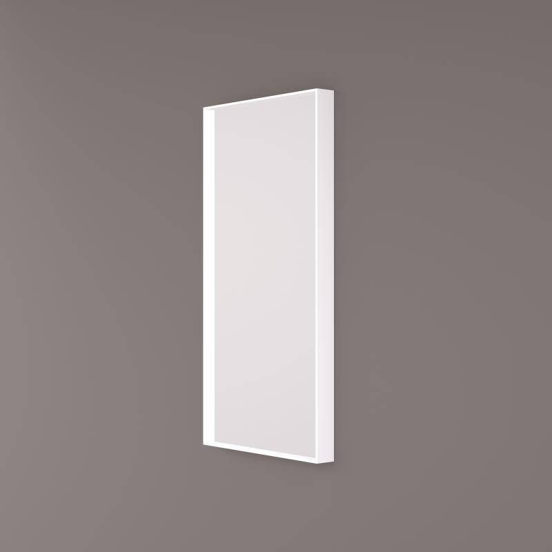HIPP design 9280 WLI rechthoekige witte spiegel 35x80cm