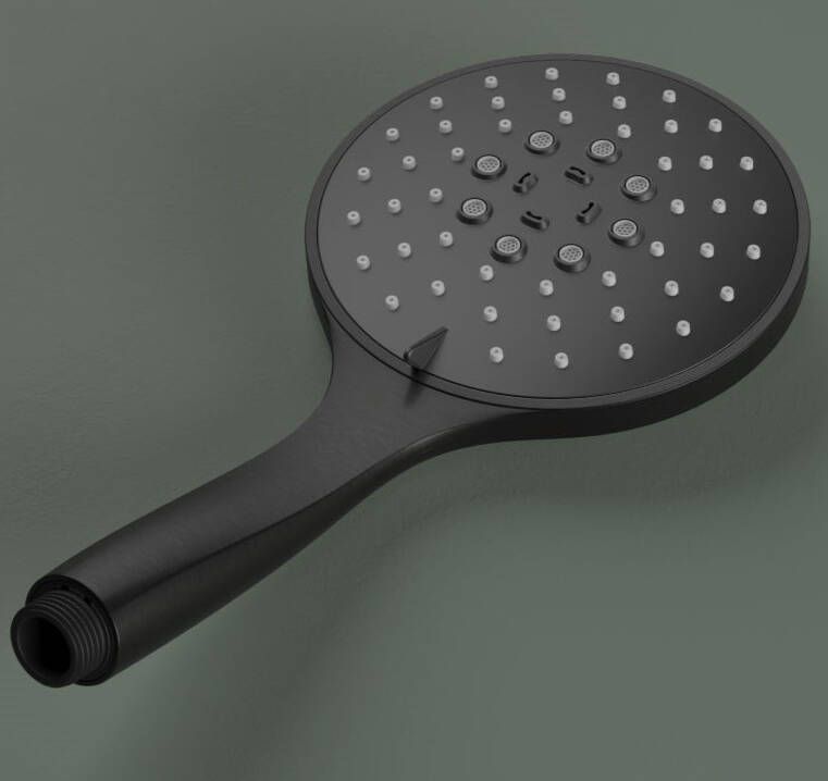 Hotbath ACE 3-standen handdouche 13cm zwart geborsteld PVD