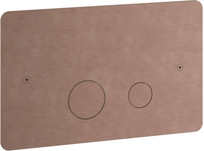 Hotbath Archie Bedieningspaneel T.B.V. Geberit UP320 UP720 (niet passend op toiletblokhouder) geborsteld koper PVD ARA320BCP