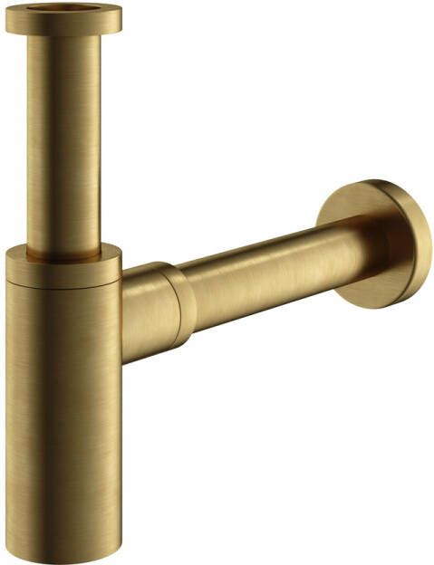 Hotbath Archie Design sifon rond BBP Geborsteld Messing PVD AR035BBP