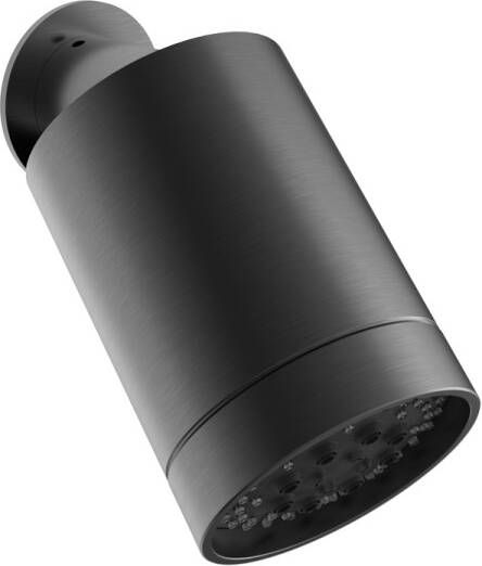 Hotbath Archie Beam Hoofddouche 3 standen muurbevestiging geborsteld gunmetal PVD AR470BGP