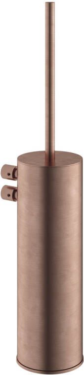 Hotbath Archie WC-borstelgarnituur wandmodel geborsteld koper PVD ARA11BCP - Foto 1