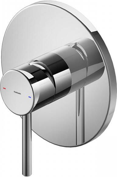 Hotbath Buddy thermostatische inbouw douchemengkraan zonder omstelling geborsteld nikkel