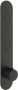 Hotbath Cobber afbouwdeel voor inbouwthermostaat met 2 pushbuttons geschikt voor verticale plaatsing mat zwart - Thumbnail 2