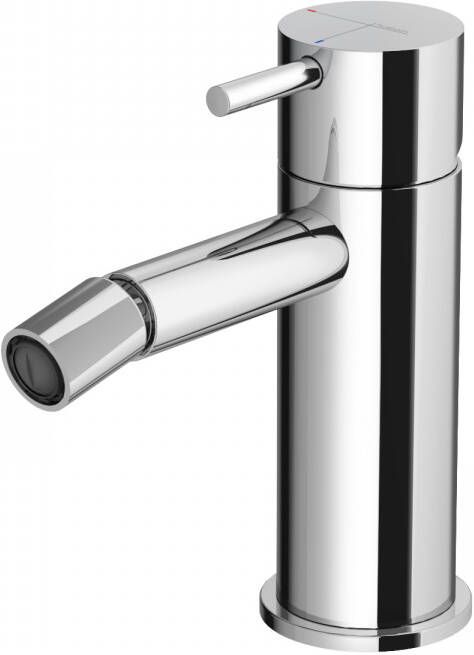 Hotbath Cobber bidetmengkraan L-uitloop zonder waste L-uitloop zonder waste gepolijst messing PVD CB018NBP - Foto 4