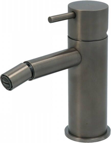 Hotbath Cobber bidetkraan 14 3 cm hoog met rechte uitloop van 10 9 cm verouderd ijzer - Foto 2