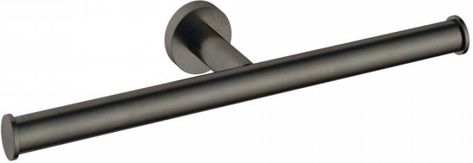 Hotbath Cobber dubbele toiletrolhouder 4 x 28 5 x 8 3 cm verouderd ijzer
