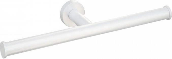 Hotbath Cobber dubbele toiletrolhouder 4 x 28 5 x 8 3 cm mat wit