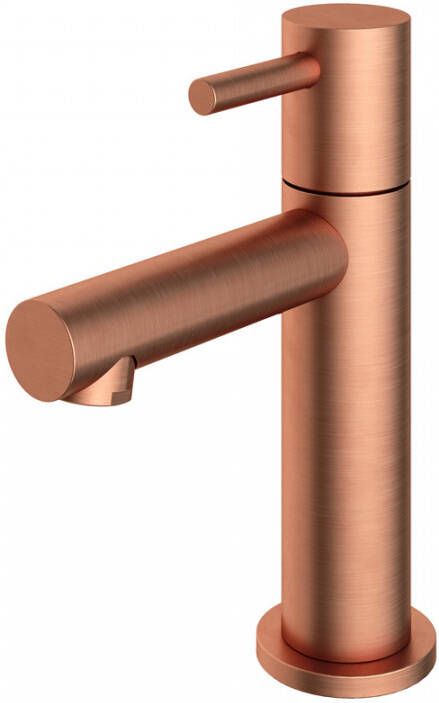 Hotbath Fonteinkraan Dude 1-hendel Recht 14.8 cm Rond Geborsteld Koper Living Colours - Foto 2