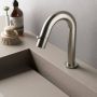 Hotbath Buddy Fonteinkraan U uitloop 11.8cm opbouw geborsteld nikkel U001GN - Thumbnail 2