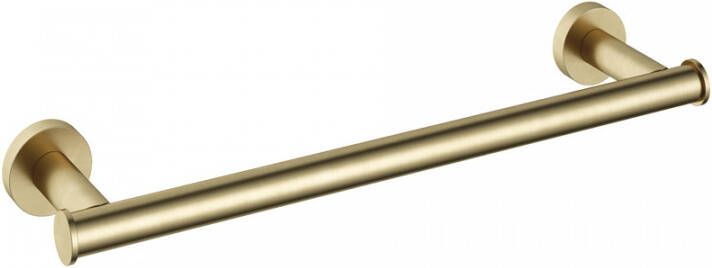Douche Concurrent Handdoekhouder Hotbath Cobber 34cm Geborsteld Messing