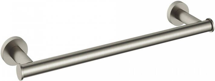 Douche Concurrent Handdoekhouder Hotbath Cobber 34cm Geborsteld Nikkel