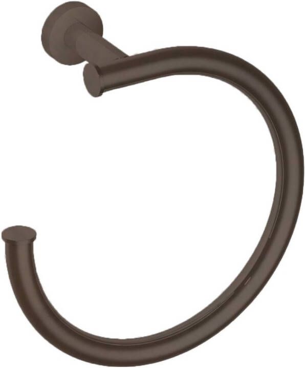 Douche Concurrent Handdoekring Hotbath Cobber Rond Verouderd Messing - Foto 1