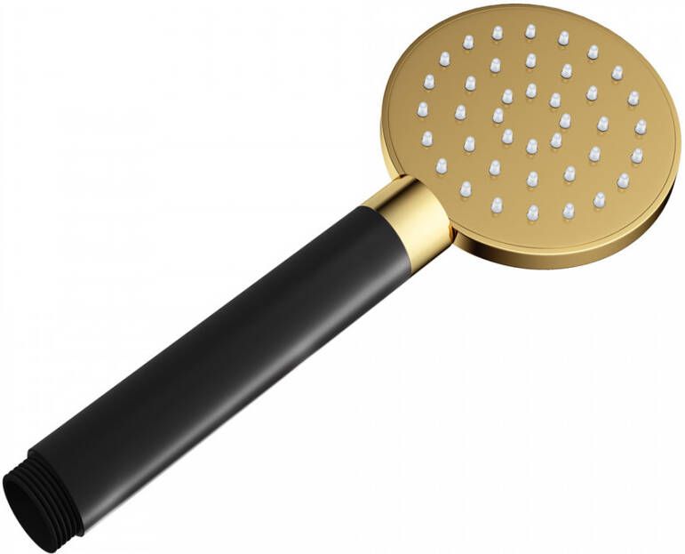 Hotbath Cobber Handdouche 9cm 1 stand PVD messing gepolijst M353NBP