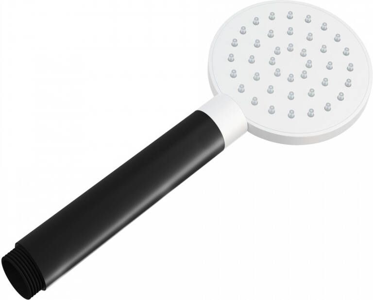 Hotbath Cobber losse handdouche 17 5 cm zwart mat wit