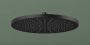 Hotbath Cobber Hoofddouche Ø30cm rond Mat Zwart PVD M106MBP - Thumbnail 2