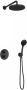 Hotbath Cobber IBS 20A inbouw doucheset chroom met ronde handdouche 30cm hoofddouche met wandarm wandsteun met uitlaat - Thumbnail 1