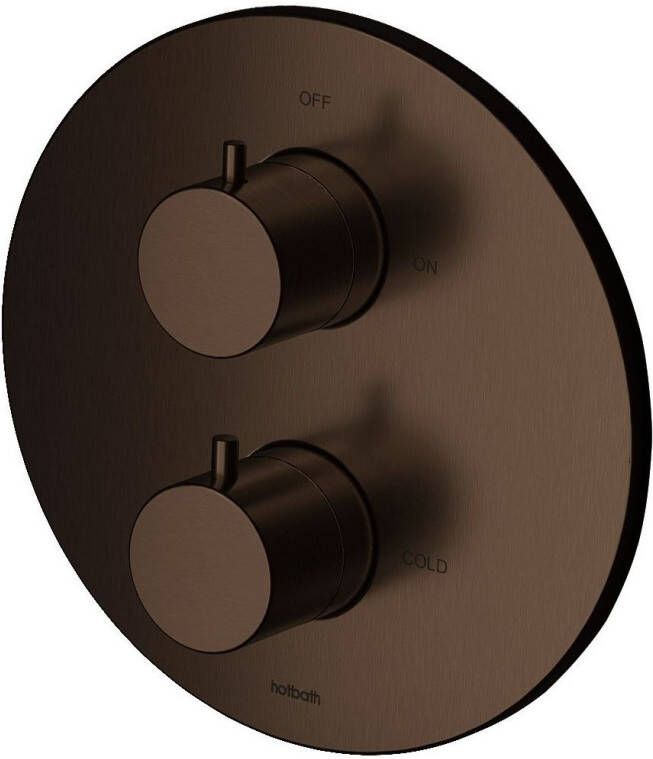 Hotbath Douchethermostaat Cobber Inbouw 2-weg Verouderd Messing (excl. inbouwdeel) Living Colours