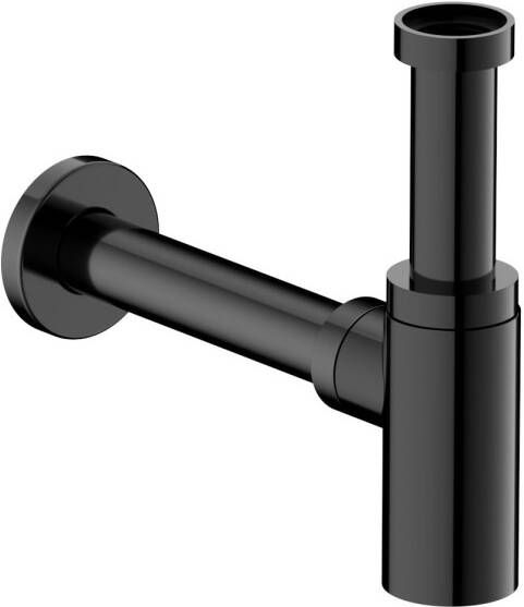 Hotbath Cobber sifon zwart gepolijst PVD