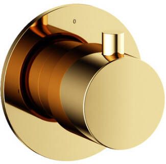 Hotbath Cobber thermostatische douchekraan afbouwdeel messing gepolijst PVD