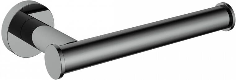 Hotbath Cobber toiletrolhouder zonder klep 4 x 16 5 x 8 3 cm zwart chroom - Foto 2