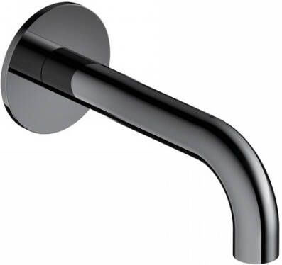 Hotbath Wastafelkraan Uitloop Cobber Rond 15 cm Zwart Chroom - Foto 2