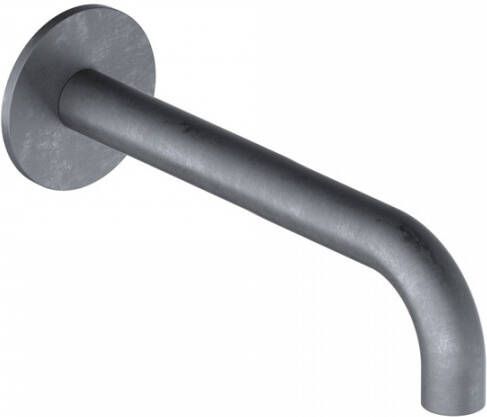 Hotbath Wastafelkraan Uitloop Cobber Rond 18 cm Verouderd IJzer - Foto 2