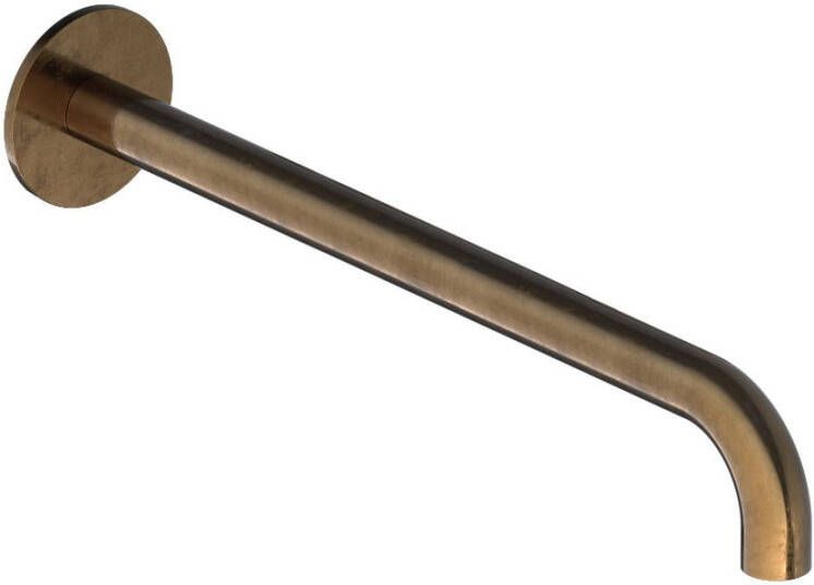 Hotbath Wastafelkraan Uitloop Cobber Rond 30 cm Verouderd Messing Living Colours - Foto 2