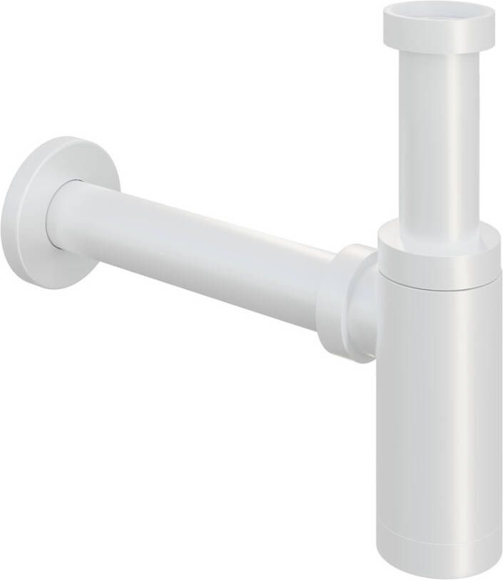 Douche Concurrent Wastafel Sifon Hotbath Cobber Rond 11 4 Mat Wit