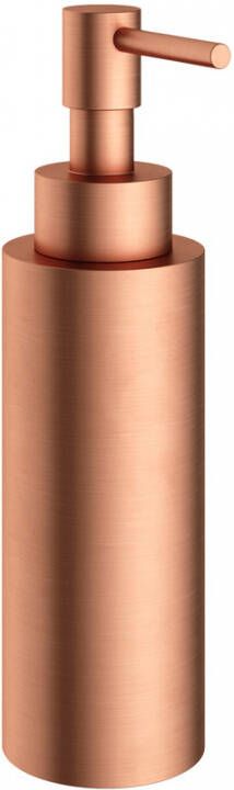 Hotbath Cobber vrijstaande zeepdispenser 17 8 x 5 x 6 9 cm geborsteld koper