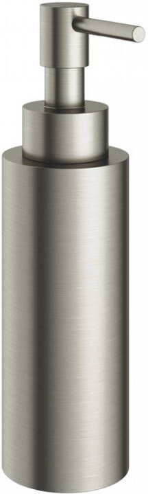 Hotbath Cobber vrijstaande zeepdispenser 17 8 x 5 x 6 9 cm geborsteld nikkel